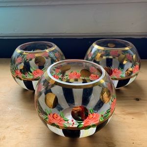 MACKENZiE-CHiLDS candle holder/vase set